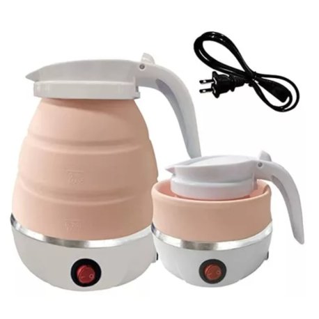 Pava Eléctrica Compacta – Diseño Plegable para Hogar y Camping