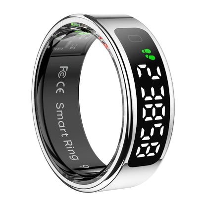 Anillo inteligente COLMI R12 con pantalla táctil, administrador de salud, carga inalámbrica, resistente al agua de 5 ATM